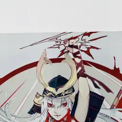 Official Ultra Pro Lightning Helix Playmat Mystical Archive Strixhaven Anime Art - Image 3