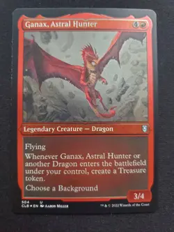 Ganax, Astral Hunter - Etched Foil - Battle Baldur's Gate *NM* Near Mint MTG - Image 1