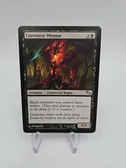 Corrosive Mentor - Shadowmoor - LP - MTG - Black - Creature - Uncommon - Image 1