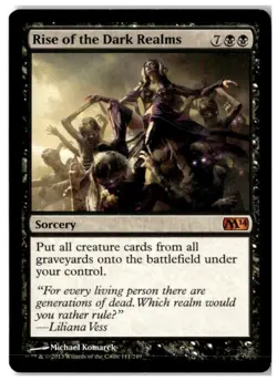 MTG Rise of the Dark Realms - Magic 2014 (M14) Heavily Played English - Image 1