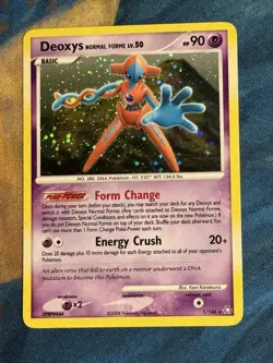 Deoxys Holo #1/146 Diamond & Pearl - Legends Awakened Pokemon 2008 LP - Image 1