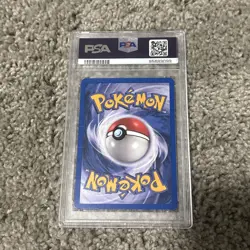 1999 Pokemon Fossil Muk #28/62 English Non-holo PSA 8 - Image 2