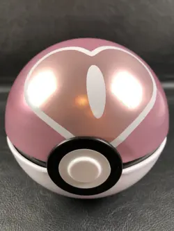 Pokemon Pokeball Love Ball Tin J21 EMPTY Prop Display - NO PACKS - SAFE SHIP - Image 2