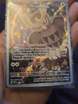 Pokemon TCG Noctowl SVP 141 Black Star Promo Sealed Mint Condition - Image 3