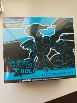Black Bolt Elite Trainer Box ETB Pokemon Center Exclusive New Sealed SHIP FAST - Image 1
