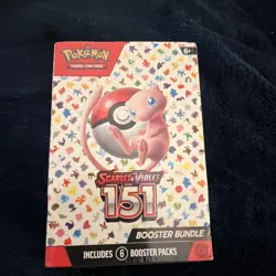 Pokemon TCG Scarlet and Violet 151 Booster Bundle 6 Packs 820650853210 - Image 1
