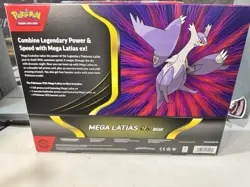 MEGA LATIAS Ex Box Pokemon TCG Mega Evolution Collection Factory Sealed - Image 2