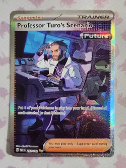 Pokemon Paradox Rift PROFESSOR TURO'S SCENARIO 257/182 Special Illustration Rare - Image 1