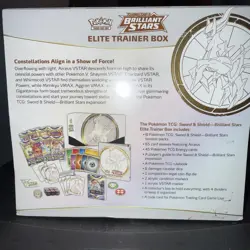 Pokemon Brilliant Stars Elite Trainer Box ETB Factory Sealed - Image 3