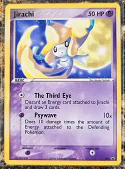 Pokemon Black Star Promo Jirachi 21 NM or Better - Image 1