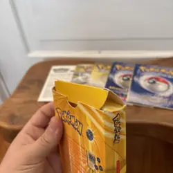 Vintage Pokemon TCG Lt. Surge Theme Deck Box & Manuals Only - Image 3