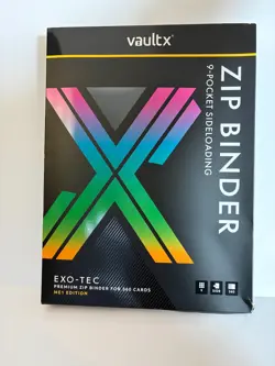 Vault X 9-Pocket Exo-Tec Zip Binder - Image 1