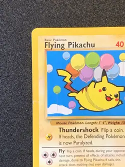 Pokemon Black Star Promo Pikachu Set - DMG - Flying #25 & Surfing #28 - Image 3
