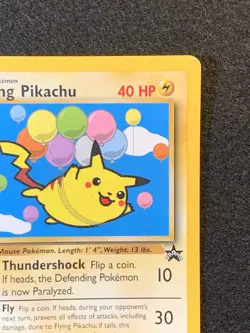 Pokemon Black Star Promo Pikachu Set - DMG - Flying #25 & Surfing #28 - Image 4