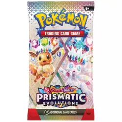 X10 Pokemon TCG English Prismatic Evolution Booster Pack New & Sealed - Image 1