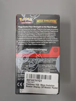 Pokemon TCG Mega Evolution Half Booster Box (18 Packs) Sealed - Image 3