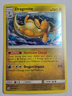 Dragonite 151/236 Rare Cosmos Holo Pokemon Costco Exclusive Pokemon NM - Image 1