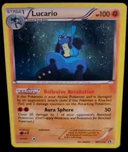 POKEMON LUCARIO 80/113 - COSMOS PROMO - HOLO RARE LP-NM - Image 2