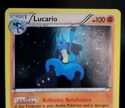 POKEMON LUCARIO 80/113 - COSMOS PROMO - HOLO RARE LP-NM - Image 5