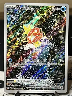 Pokemon Magikarp 203/193 Paldea Evolved Illustration Rare Holo - Image 1