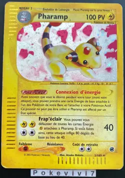 Carte Pokemon PHARAMP 2/165 HOLO Expedition Wizards FR - Image 1