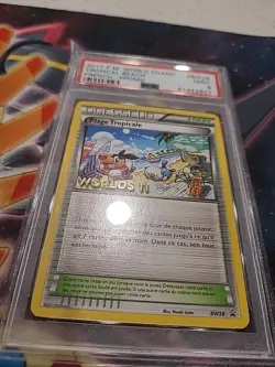 Pokemon French Tropical Beach 2011 World Championships Promo BW28 PSA 9 MINT - Image 3