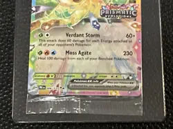 Pokemon TCG Leafeon ex 006/131 Prismatic Evolutions Stamped Promo SEALED - Image 3