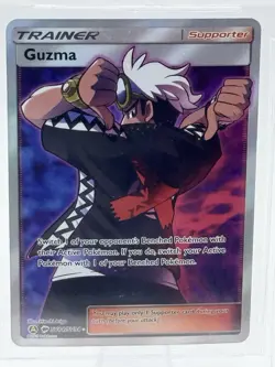 Gem Mint - 2019 POKEMON SUN & MOON HIDDEN FATES #SV84 FULL ART/GUZMA BGS 9.5 - Image 2