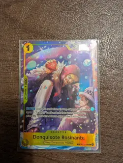 One Piece Tcg English Op14 Donquixote Rosinante Treasure Rare Op12-108 - Image 1