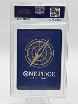 One Piece Monkey D. Luffy ST10-006 Treasure Booster Set Promo PSA 10 - Image 3
