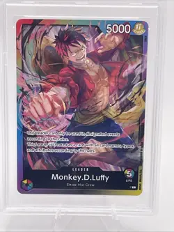 PSA 10 - Monkey D. Luffy Leader Promo - Sealed Battle Vol. 2 - One Piece English - Image 2
