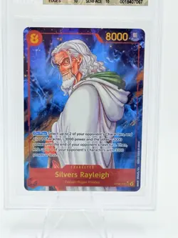 BGS 10 Silvers Rayleigh SEC Alt Art OP08-118 - Two Legends One piece TCG - Image 2