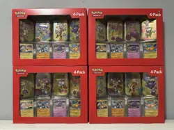 Pokemon 4 Pack Mini Tins + 4 Promo Cards - 151 SAMS CLUB EXCLUSIVE 4x Lot Of 4 - Image 1