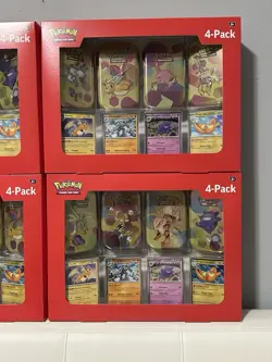 Pokemon 4 Pack Mini Tins + 4 Promo Cards - 151 SAMS CLUB EXCLUSIVE 4x Lot Of 4 - Image 3
