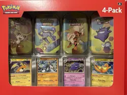 Pokemon 4 Pack Mini Tins + 4 Promo Cards - 151 SAMS CLUB EXCLUSIVE 4x Lot Of 4 - Image 4