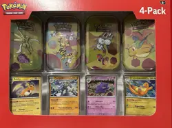 Pokemon 4 Pack Mini Tins + 4 Promo Cards - 151 SAMS CLUB EXCLUSIVE 4x Lot Of 4 - Image 5