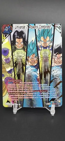 Dragon Ball Super Card Game - Universe 7, Powers Combined BT20-140 (NM) - Image 1