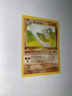 Marowak 39/64 1st Edition Jungle - WOTC Pokemon Card LP - Image 3