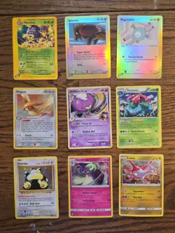 Pokemon Card Lot (Pre 2020: 9 cards. NM) - Image 1