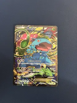Pokemon TCG Venusaur EX Black Star Promo Full Art Holo Card XY123 - Image 1