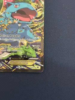 Pokemon TCG Venusaur EX Black Star Promo Full Art Holo Card XY123 - Image 4