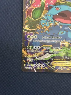 Pokemon TCG Venusaur EX Black Star Promo Full Art Holo Card XY123 - Image 5