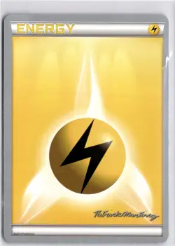 Pokemon World Championship Card 2015 Energy Lightning Pokemon TCG - Image 3