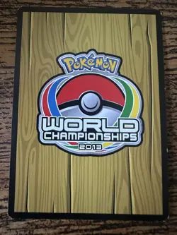 Pokemon World Championship Card 2013 Printed Energy Lightning NM - Image 2
