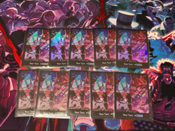 10 x DON!! Card Set (English Version 2nd Anniversary Set) - One Piece TCG - Image 1