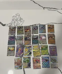 Pokemon TCG 109 Card Lot Contains IR AR EX V VMAX VSTAR Full Art, Swipe For All - Image 2