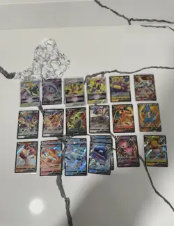 Pokemon TCG 109 Card Lot Contains IR AR EX V VMAX VSTAR Full Art, Swipe For All - Image 4