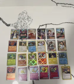Pokemon TCG 109 Card Lot Contains IR AR EX V VMAX VSTAR Full Art, Swipe For All - Image 5