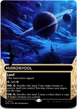 Mirrorpool (0027) (Borderless) - [Edge of Eternities: Stellar Sights] Magic MTG - Image 3