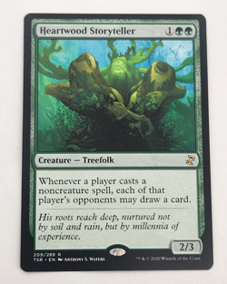 MTG Heartwood Storyteller NM Time Spiral Remastered Green Rare - Image 1